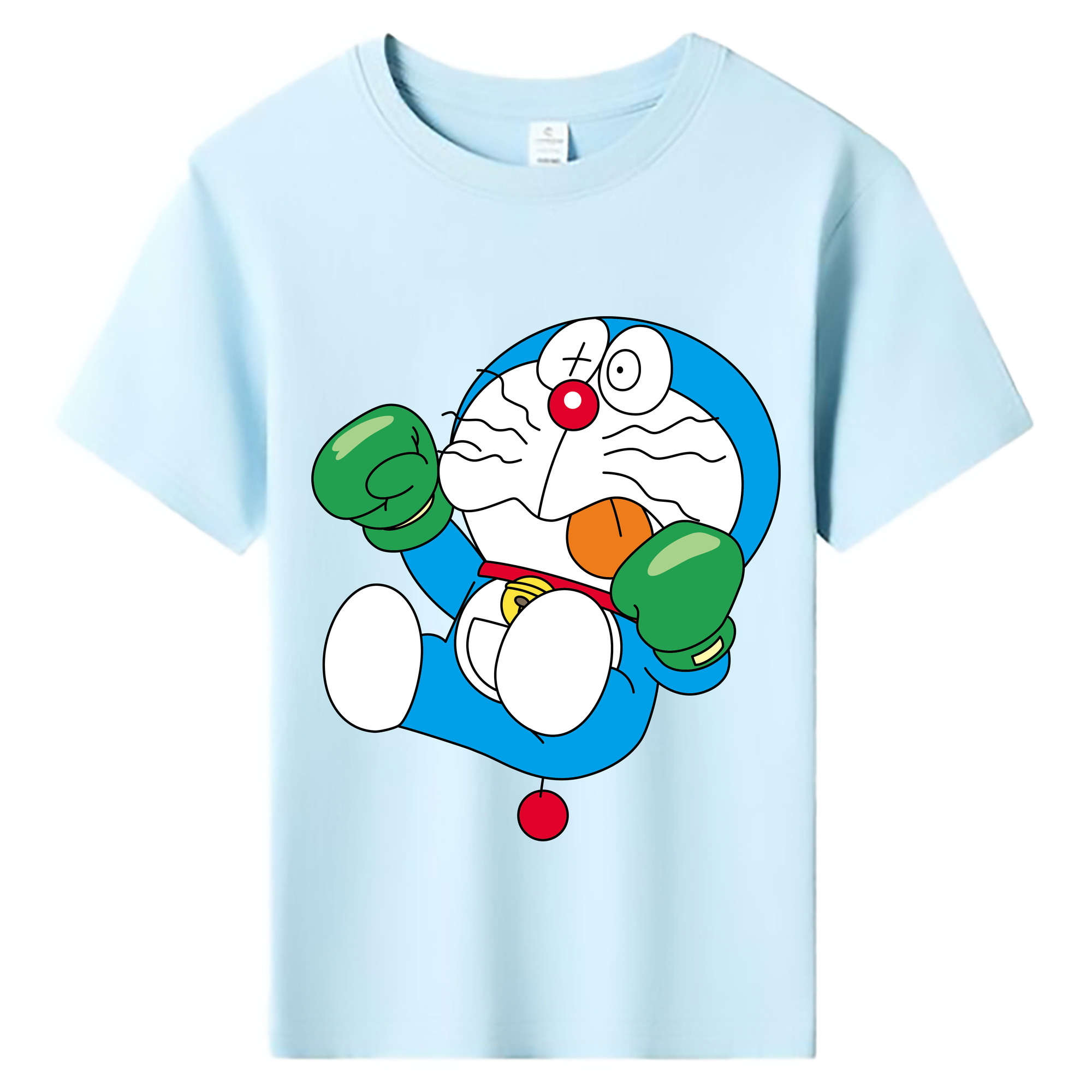 （画像用） ドラえもん Doraemon 綿100％キッズTシャツ（フロントプリント）